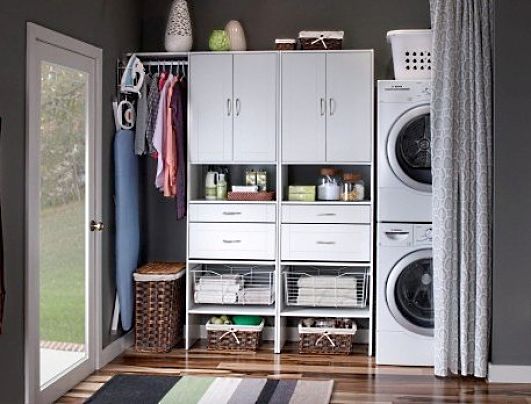 Nifty Ways to Organise and Conceal Your Laundry Area
